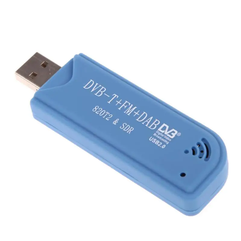 ALLOYSEED USB2.0 цифровой DVB-T SDR+ DAB+ FM HD ТВ тюнер приемник палка RTL2832U+ R820T2 чип для ПК или ноутбука