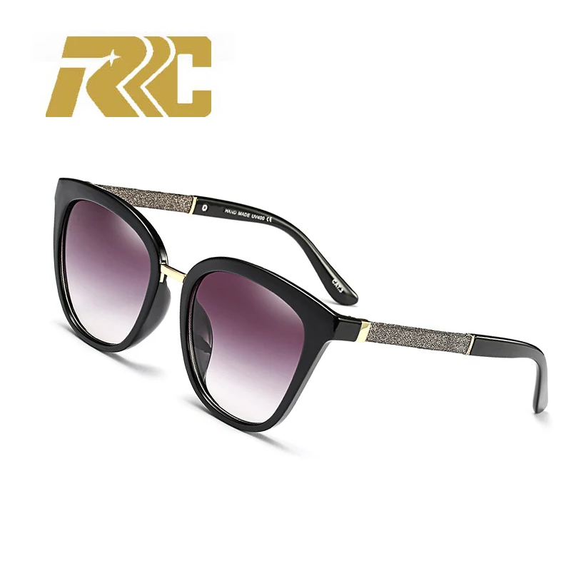 RRC новый сексуальный Sunglases Ретро кошачий глаз солнцезащитные очки Для женщин