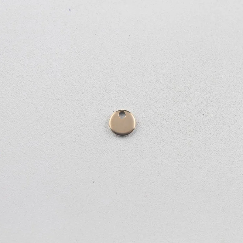 ZSP396 rose gold С лазерной гравировкой логотипа покрытием цвета метки из нержавеющей стали этикетки ювелирные изделия вкладки части аксессуары 50-500 шт./лот некоторые стили - Цвет: ZSP396 rose gold