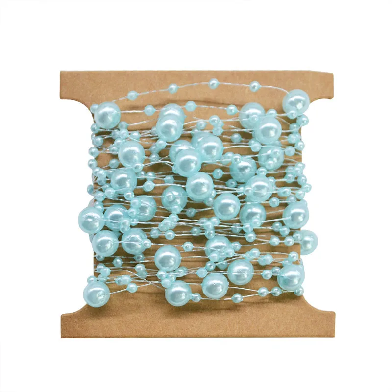 5 метров леска искусственная цепочка с жемчужными бусинами гирлянда Цветы