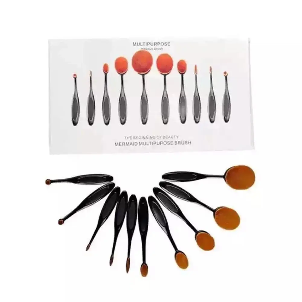 10 наборов кистей нового типа brush set up новый кисти для макияжа |