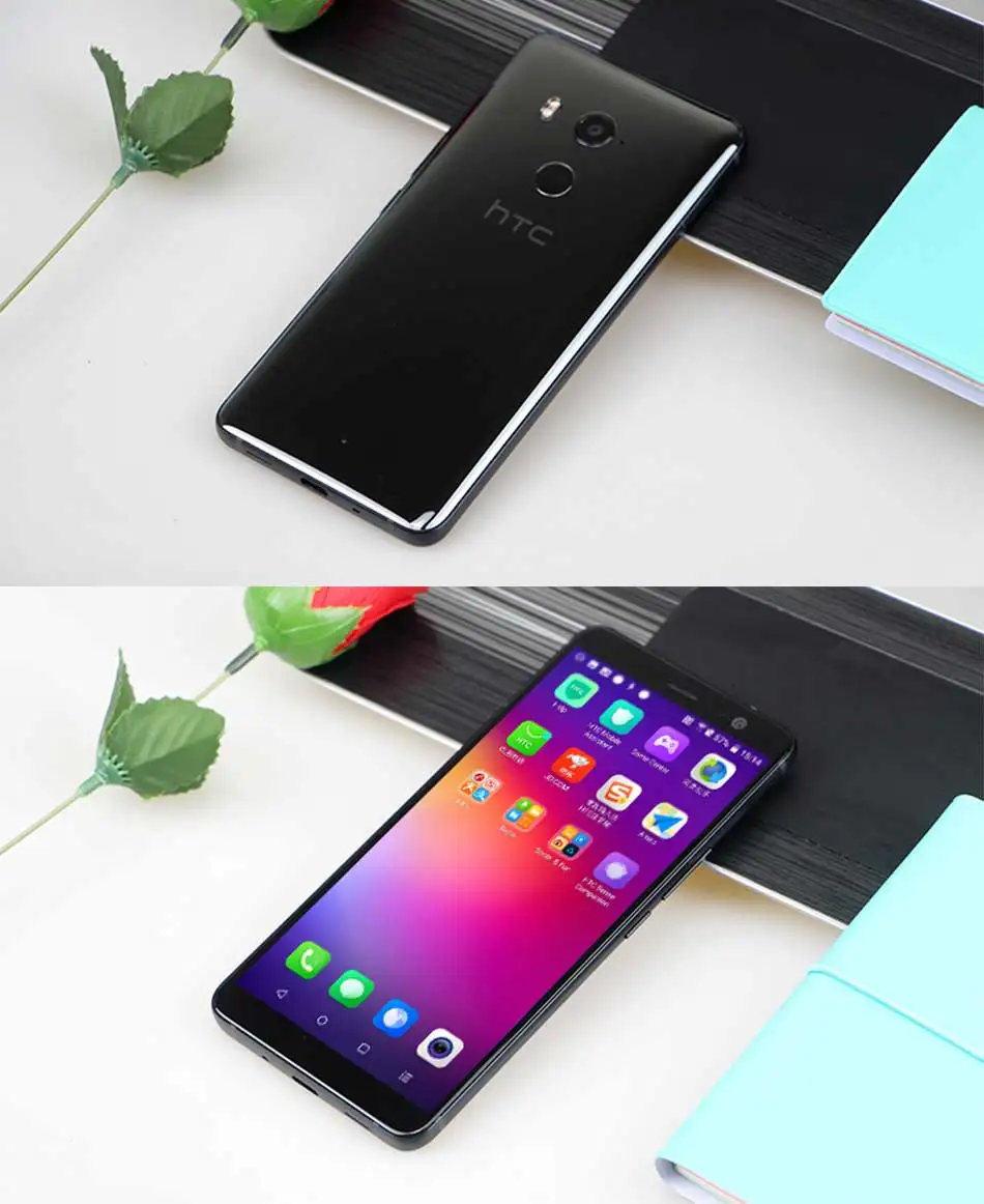 HK версия HTC U11 Plus U11+ 4G LTE мобильный телефон 6 ГБ ОЗУ 128 Гб ПЗУ 2160P Восьмиядерный 6,0 дюймов IP68 1440x2880P Android 8,0