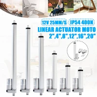 ip54 400n 12v 25mms dc 12v electric motor linear actuator for lectric self unicycle scooter input voltage range linear actuator