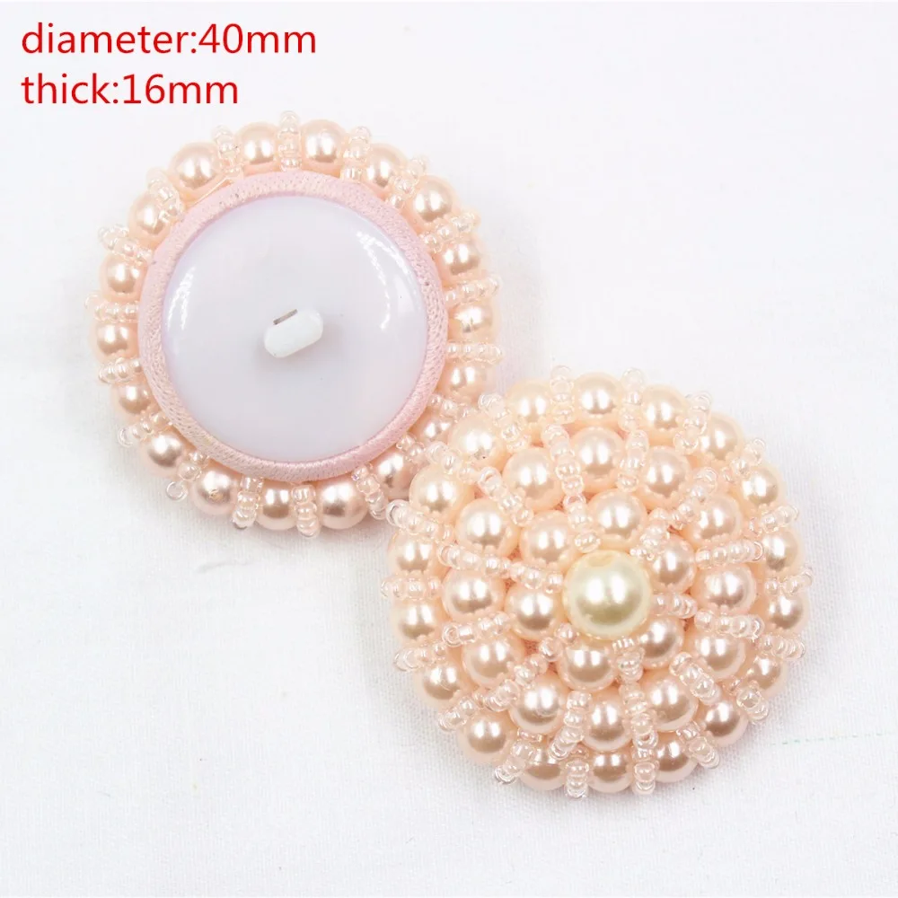 1651417 новый сорт ткани бусины пуговицы пальто свитера DIY ручной работы тканевые