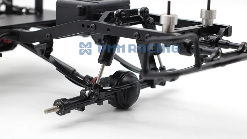 1/10 Масштаб RC автомобиль гусеничные TF2 и удлинения ресниц всего за 313 мм Колесная база металлический комплект шасси для LC70 Toyotaa тела