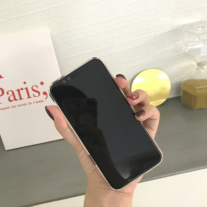 Простое Красное сердце любовь чехол для iPhone X 6 XS 6S 7 8 XR MAX матовый Plus задняя крышка |