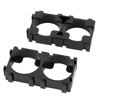 Оптовая продажа двойной держатель для литиевой батареи 1500 шт./лот 18650 черный|holder