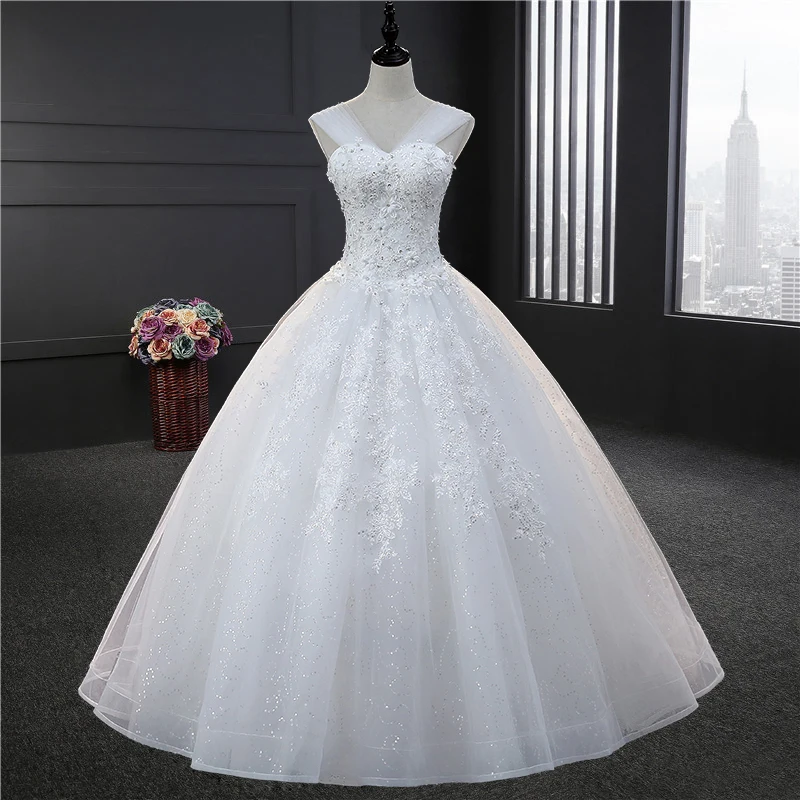 Свадебные платья в мусульманском стиле Vestido De Noiva бальное платье с V образным