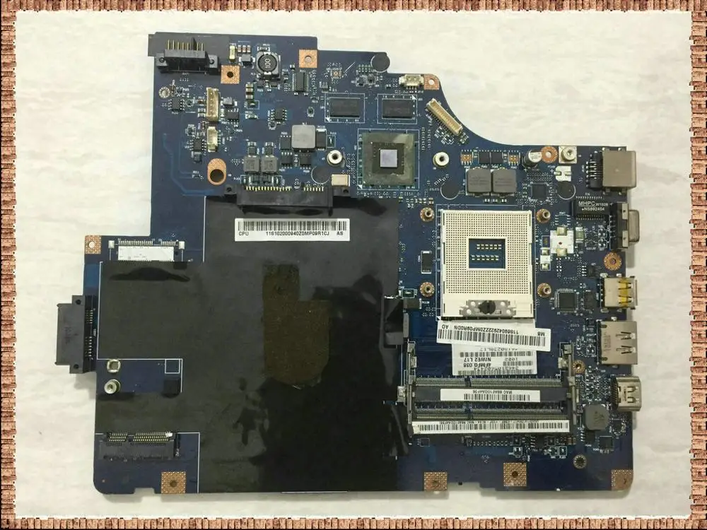 Для Lenovo G560 Z560 NIWE2 LA-5752P Rev: 1 0 материнская плата для ноутбука с видеокартой GT310M DDR3 |