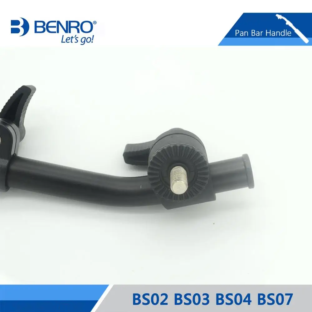 Benro ручка BS02 BS03 BS04 BS07 Алюминий ручка для камеры Benro S2 S4 S6 S7 H8 H10 KH25N KH26NL видео насадки для душа