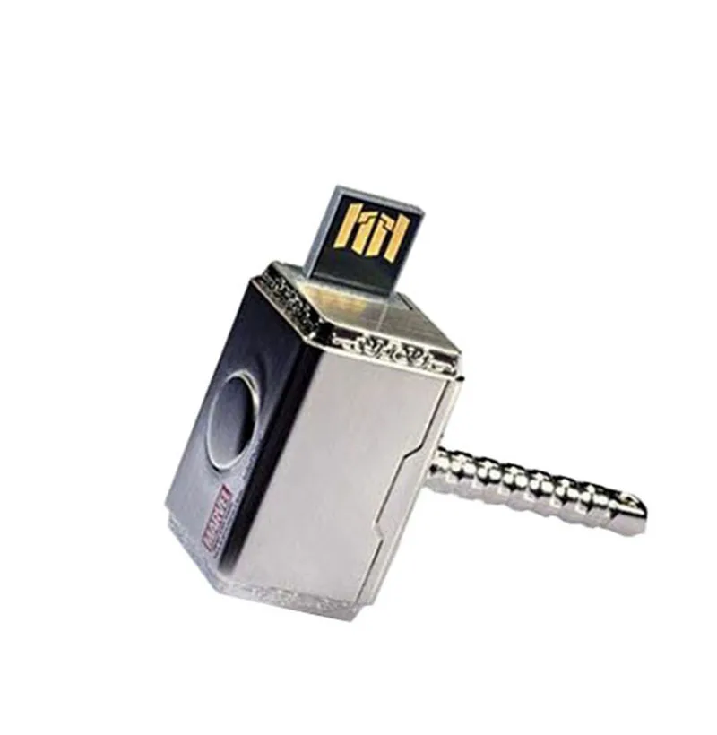 Hammer JASTER,, настоящая емкость, Мстители, Тор, молот, Железный человек, металлический флеш-диск USB 2,0, 4 ГБ/8 ГБ/16 ГБ/32 ГБ/64 ГБ - Цвет: Hammer