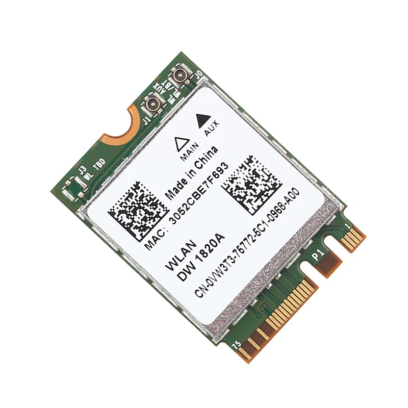 867 Мбит/с двухдиапазонный сетевой Беспроводной Wi Fi карта адаптер для DW1820A BCM94350ZAE M.2