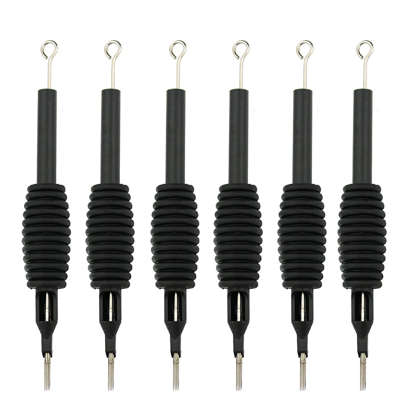 

OPHIR 6PCS/Lot 5M1 Sterile Disposable Tattoo Nozzle Needle Tips and Tube 3/4 Grip _TA110(5M1)-6x