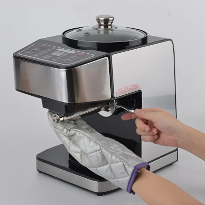 

Commercial oil press household intelligent stainless steel automatic peanut hydraulic press 220V/700W