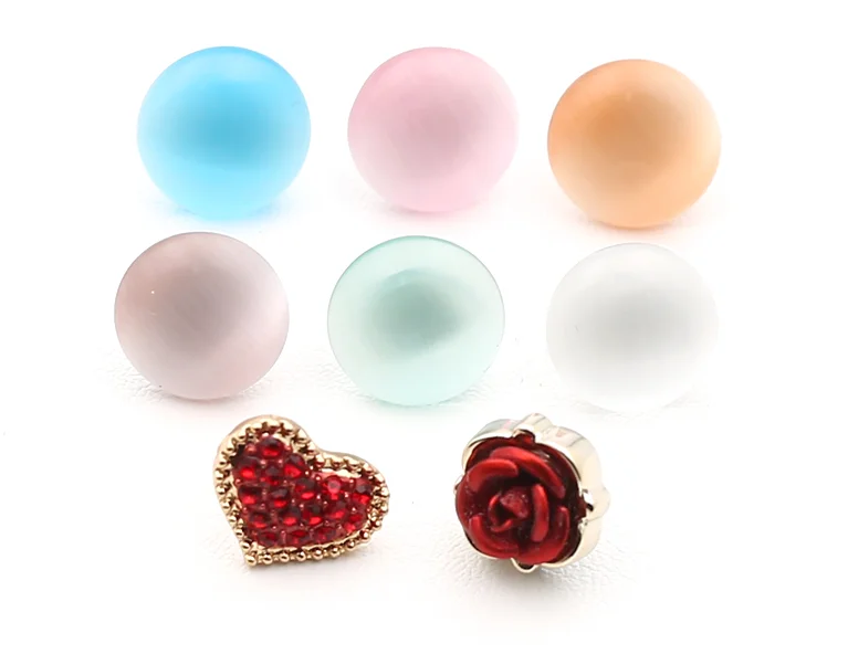 Брошь кнопка мультяшная рубашка маленькая пуговица без шва съемный креативный