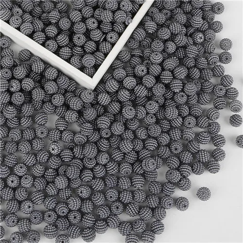Dark Grey 100 шт./лот, высокое качество, цветные 10 мм круглые пластиковые ABS имитация жемчуга, сделай сам, одежда, тканевые бусы, ожерелье, бисер для изготовления ювелирных изделий - Цвет: Dark Grey