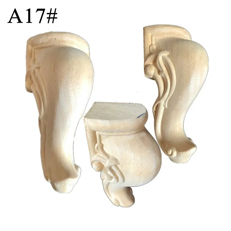 Массив дуба дерево размеры Европейский стиль резьба мебель ножки ноги ТВ шкаф