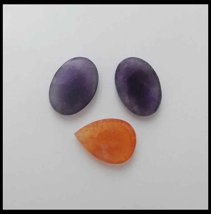 Красочные ювелирные изделия! Распродажа 3 шт натуральный камень оранжевый Агат с