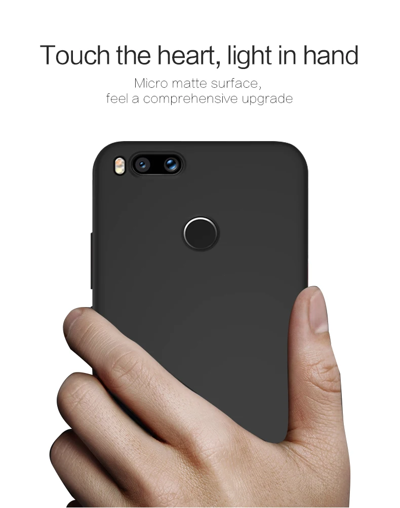 Оригинальный бренд Mofi Для XiaoMi MiA1 силиконовый чехол с эффектом потертости Жесткий