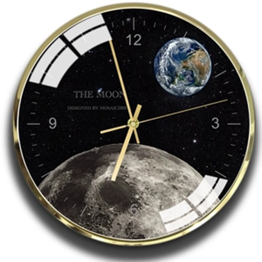 Художественные креативные настенные часы современный дизайн бесшумные