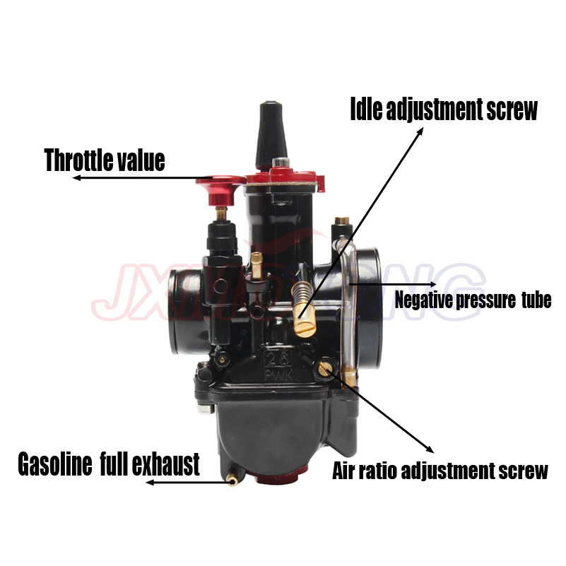 Универсальные карбюраторы диаметром 26 мм подходят для скутеров Mikuni Maikuni PWK с