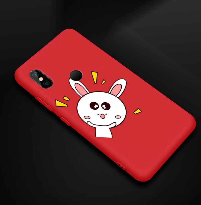 19 Для Xiaomi Redmi Note 4 4X7 6 Pro 4A 4X S2 тонкий мягкий ТПУ Матовый яркий цвет разноцветная задняя крышка Funda для Xiaomi Mi A2 Lite чехол - Цвет: 19