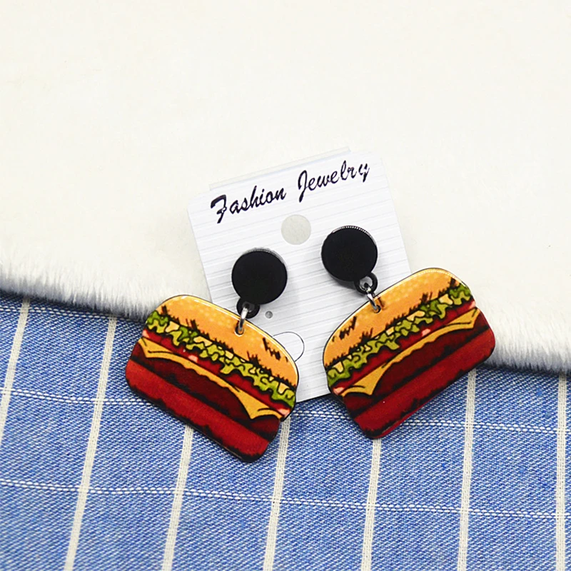 Topkeeping брендовые модные ювелирные изделия милые Мультяшные Арбузные пончики