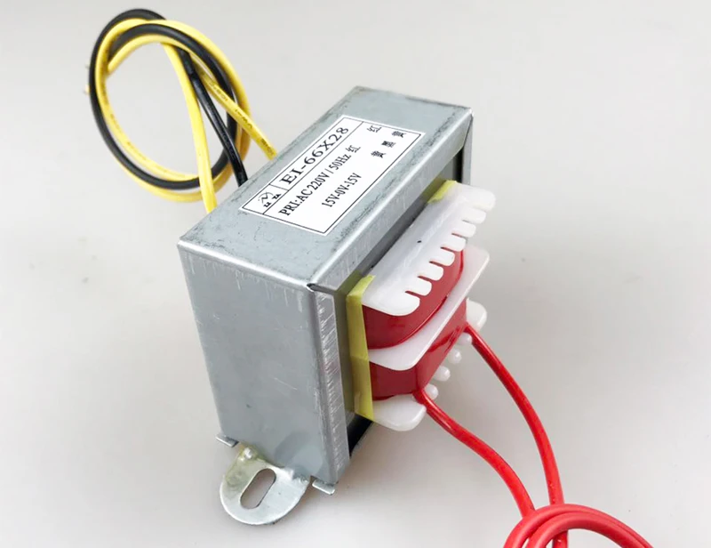 EI66 30W 50/60Hz ei силовой трансформатор 30W Вход AC220V Выход двойной 12 V/16 V/24 V/28/30 V две линии