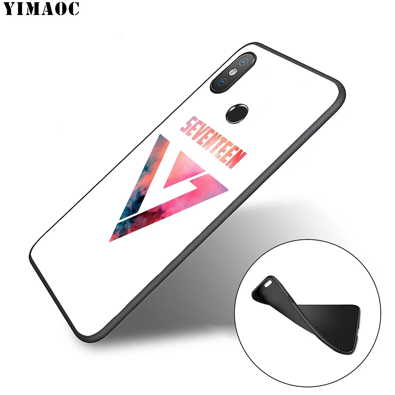 YIMAOC Seventeen JEONGHAN kpop 17 Мягкий силиконовый чехол для телефона Xiaomi Redmi K30 K20 Note 8 8T 7 5 6 Pro Mi