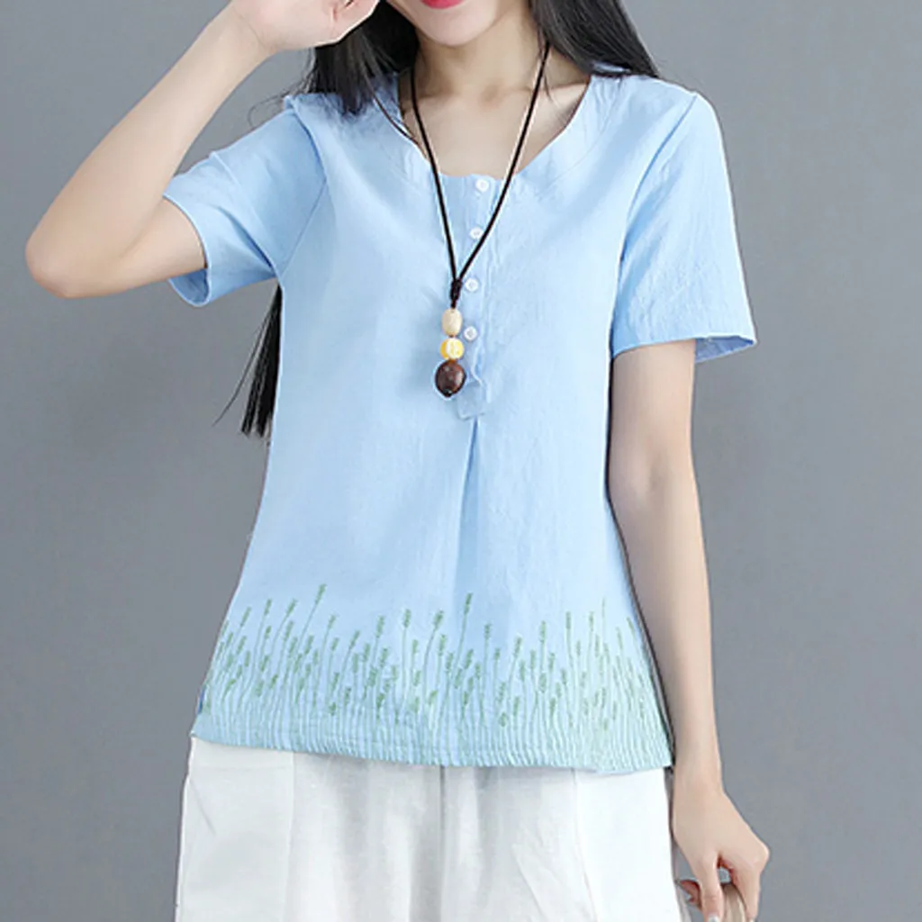 Хлопковые летние блузки кружевные рубашки с рукавами летучая мышь Женская