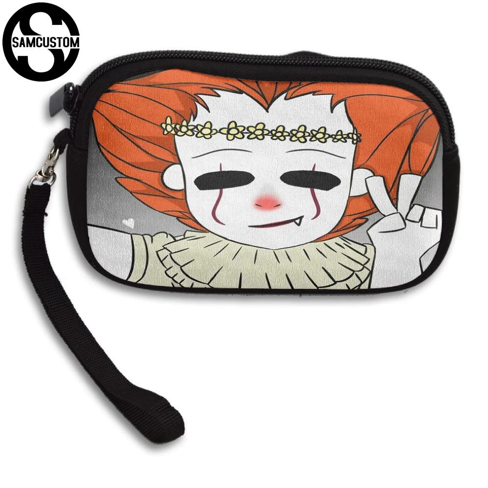 SAMCUSTOM пользовательские pennywise 3D печати новый Для женщин маленький кошелек Мужской
