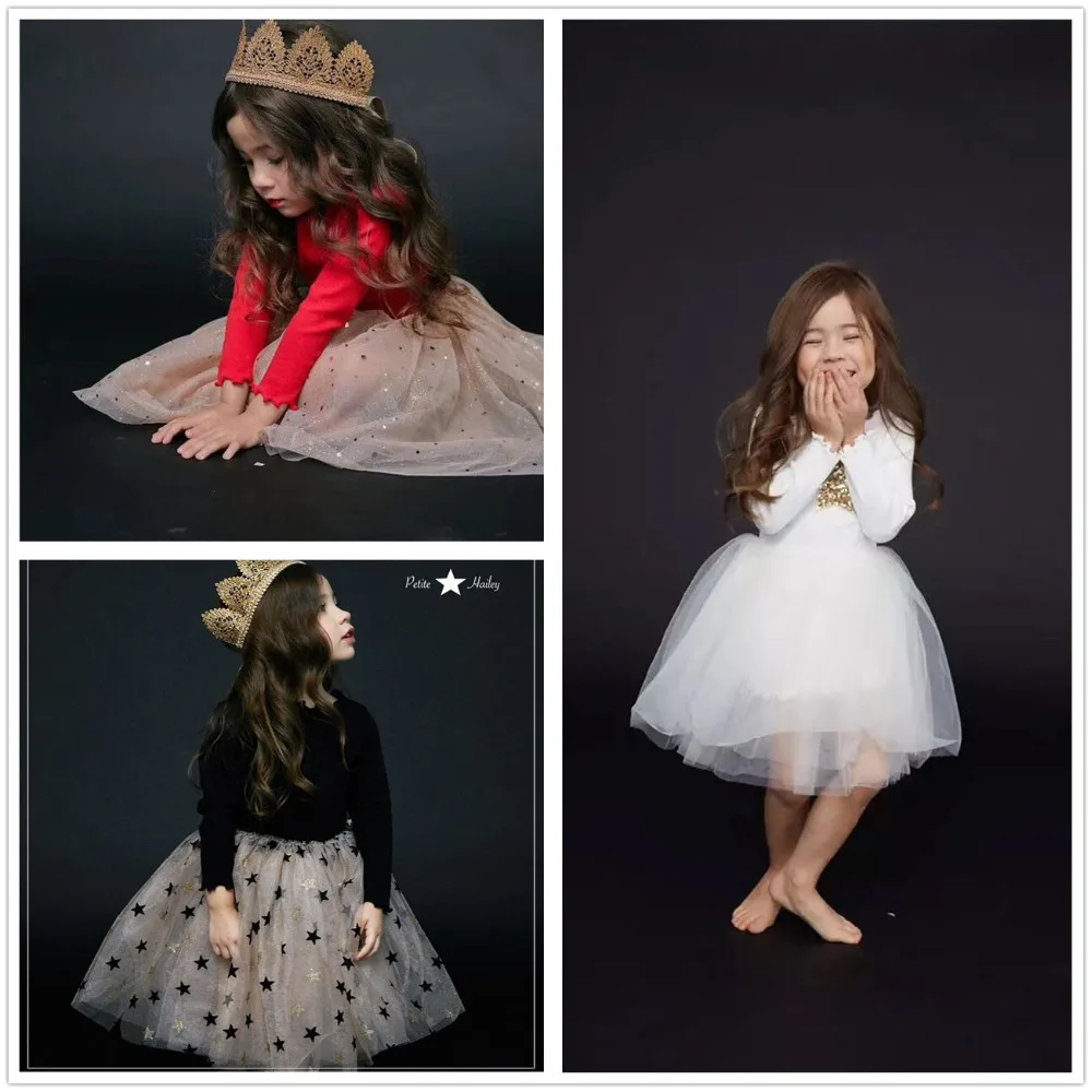 Dropshipping New 2018 Hot Selling Autumn Winter Baby Girl Knitting Embroidered Tutu Dress kids girl elegant evening dress | Детская