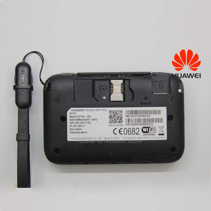 Huawei E5770s 320 4G LTE 150 Мбит/с мобильный WiFi Pro 20 часов работы с power Bank функция и Ethernet dual