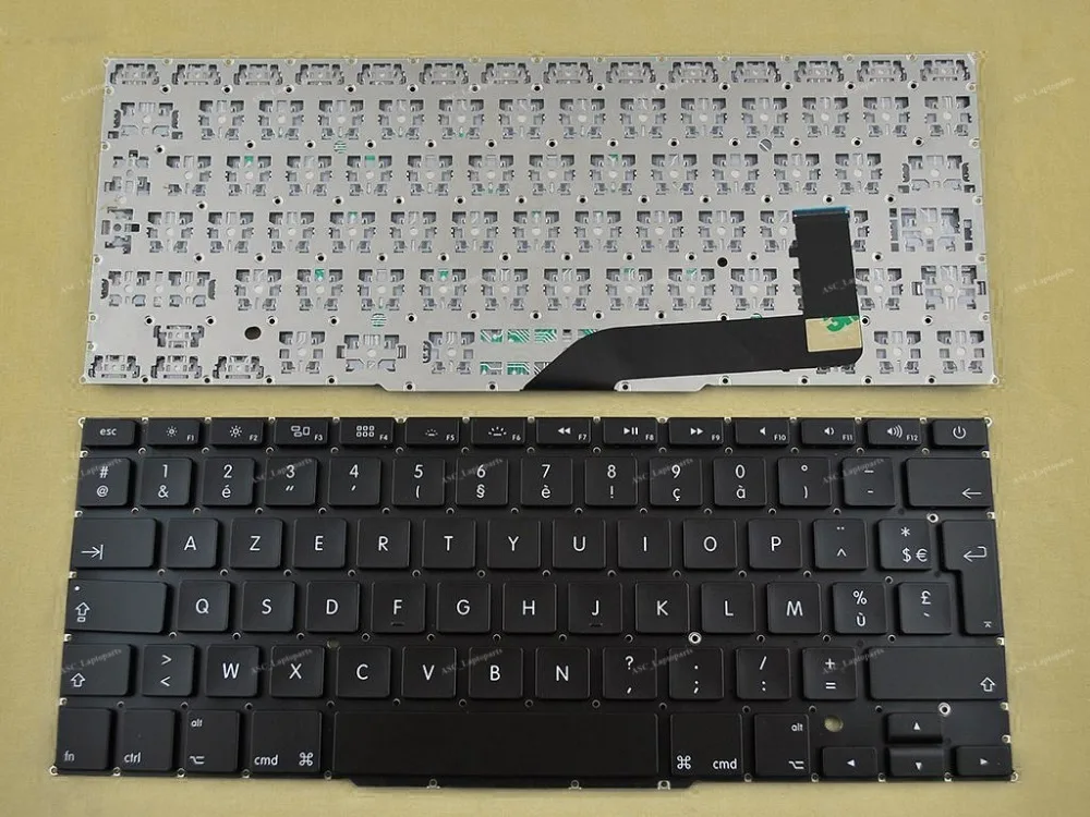Новая Клавиатура FR French Clavier для Apple Macbook Pro 15 &quotRetina A1398 2012 2013 черный без рамки |