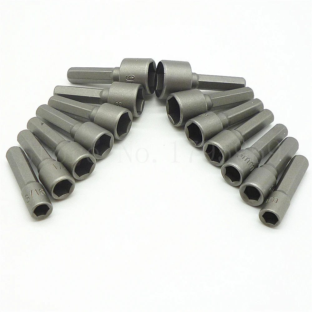 Набор ударных торцевых ключей 1/4 дюйма 14 шт.|socket wrench|nut driver drill bitsocket set |