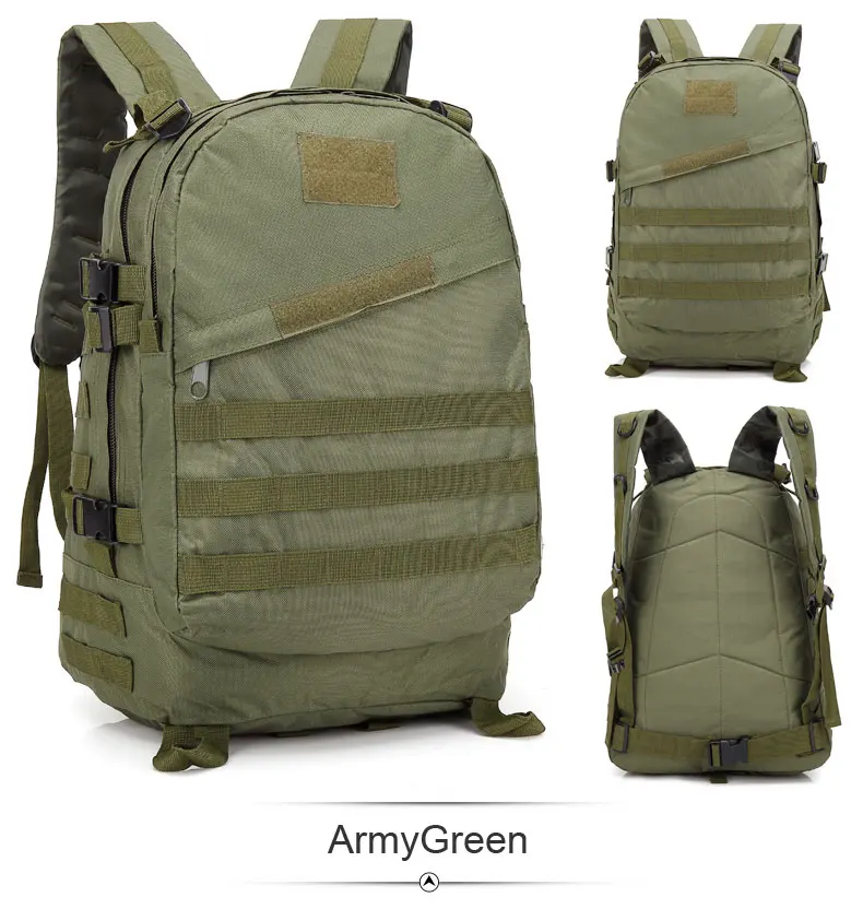 Army Green 40л военный тактический рюкзак водонепроницаемый износостойкий открытый охотничий рюкзак походные рюкзаки камуфляжный рюкзак походные сумки - Цвет: Army Green