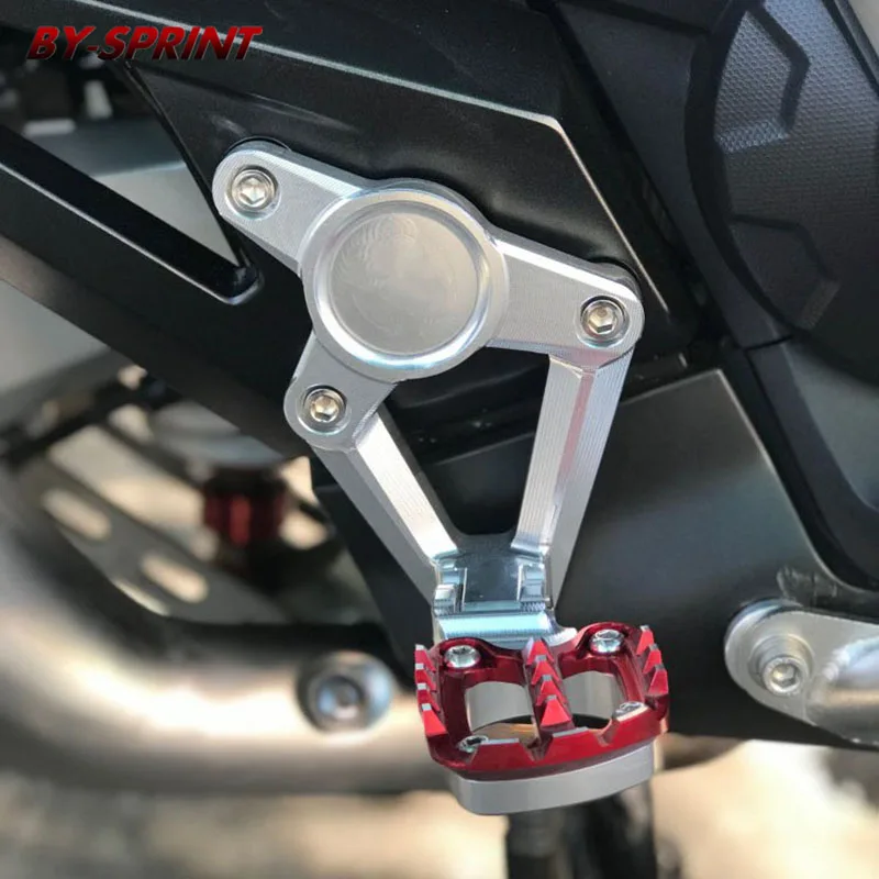 X-ADV 750 сзади стопы Мотоцикл с ЧПУ задняя подножка ножная педаль пассажирских Rearsets для HONDA XADV X ADV 750