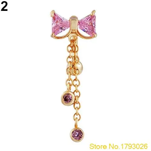 Кольцо для пирсинга живота 4 шт. |