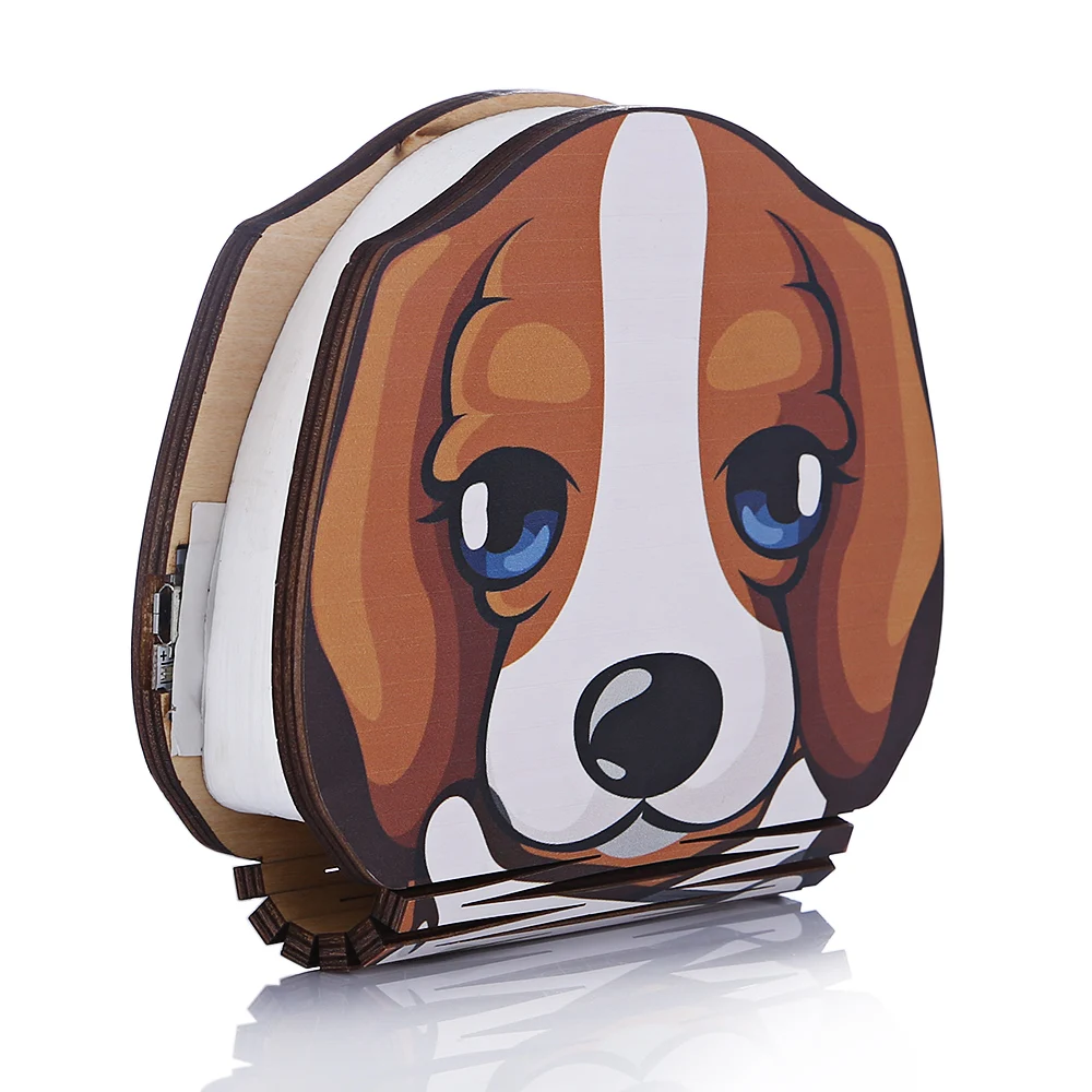 Творческий Пёс из мультфильма книга лампы новизна USB Перезаряжаемые Батарея
