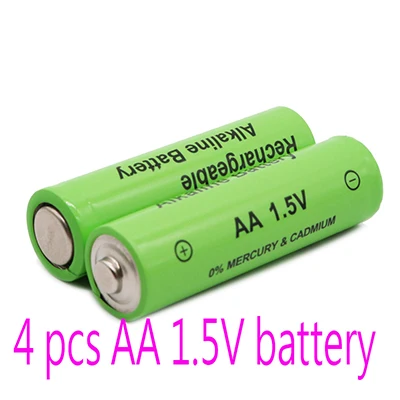 4PCSAA1.5V Kedanone Новая батарея AA 3000 1,5 V Quanlity аккумуляторная батарея AA 3000mAh BTY Ni-MH 1,5 V аккумуляторная батарея+ зарядное устройство - Цвет: 4PCSAA1.5V