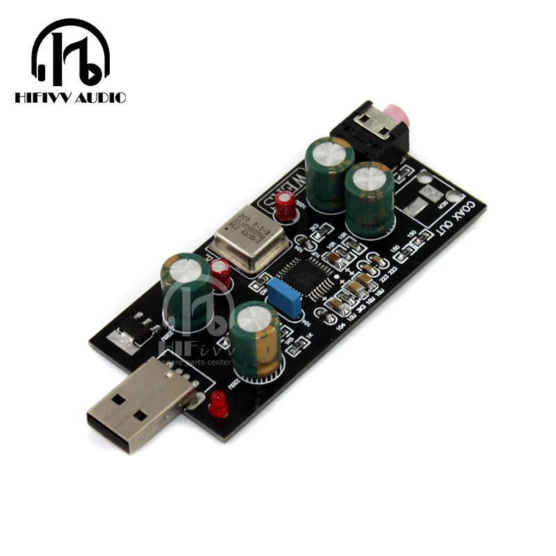 

HiFi Amplifier USB decoder Sound Card Computer External OTG Sound Card PCM2706 Digital USB DAC board