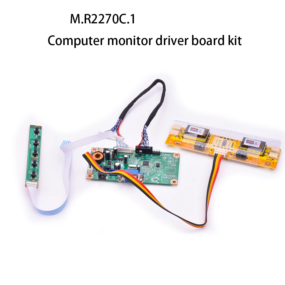 M. R2270C. 1 ЖК драйвер платы комплект VGA старый экран ноутбука дисплей с lvds кабель и инвертор