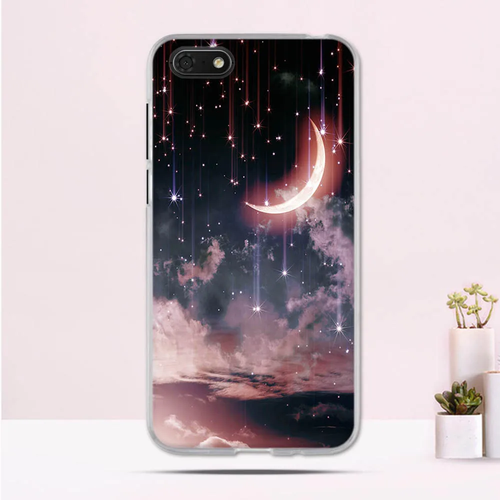 Чехол для huawei Y5 2018 Крышка Prime чехол на заднюю панель из мягкого ТПУ бампер Honor Play 7 7s