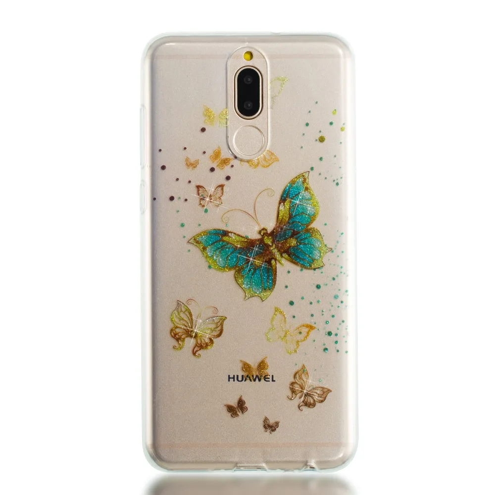 Модный Блестящий чехол для телефона Huawei Mate10lite/mate10 pro/p9lite mini Dynamic Quicksand мягкая