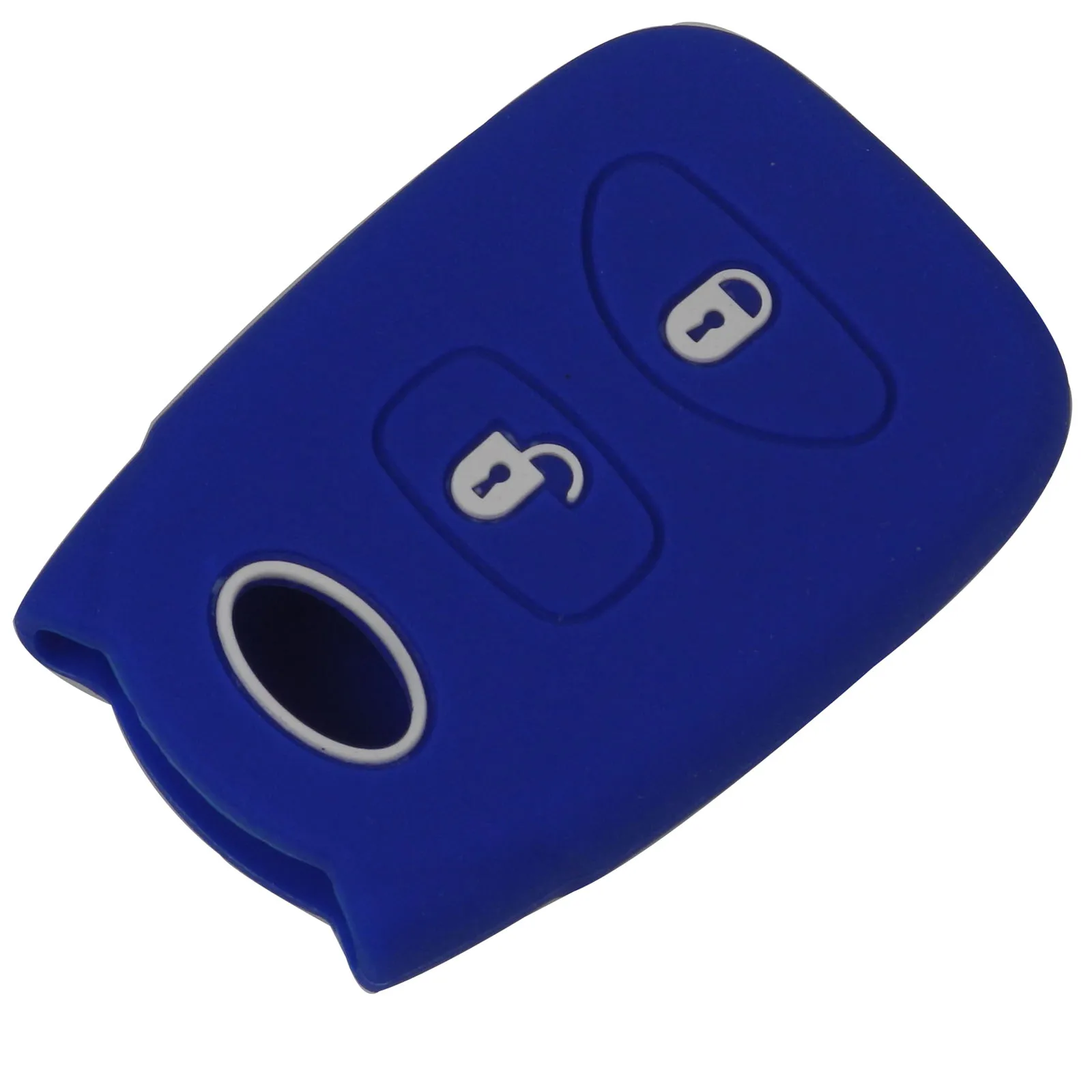 Чехол для автомобильного ключа Jingyuqin из силикона для Hyundai Accent 2017 с 3 кнопками, резиновое покрытие для защиты ключа.