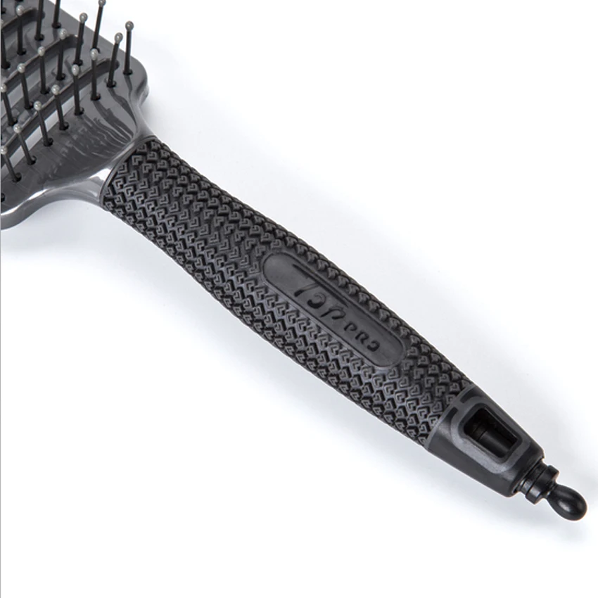 Профессиональная расческа для укладки волос Антистатическая в салоне изогнутая