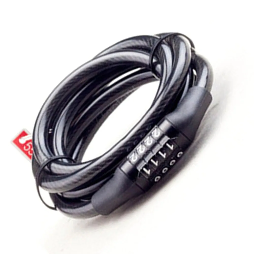 

Code Password Bike Combination Lock Bike Cable Lock Tough Security Coded Steel Wiring Bicycle Safety Lock