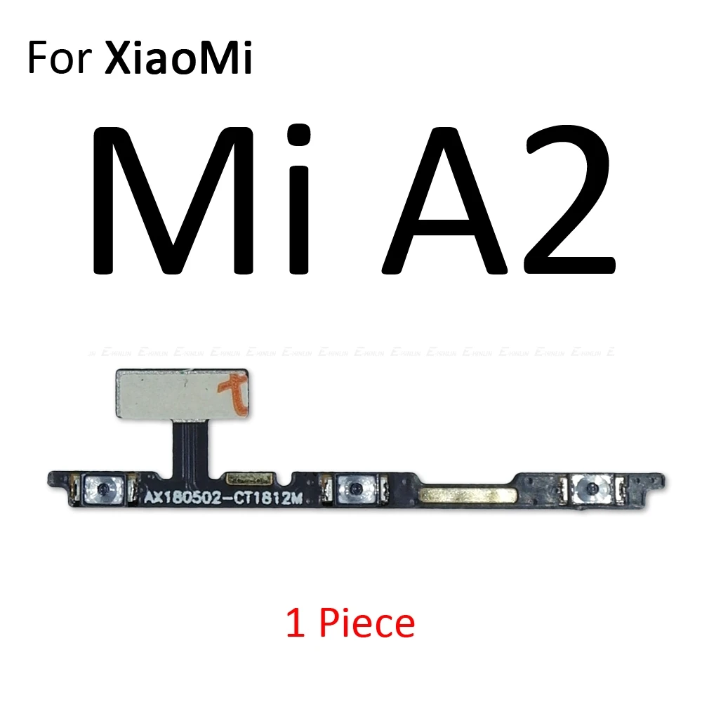 Кнопка включения выключения звука Кнопка громкости гибкий кабель для Xiaomi mi 9T 9 8 A1 A2 Lite Red mi Note 7 6 5 Pro 7A 6A S2 PocoPhone F1