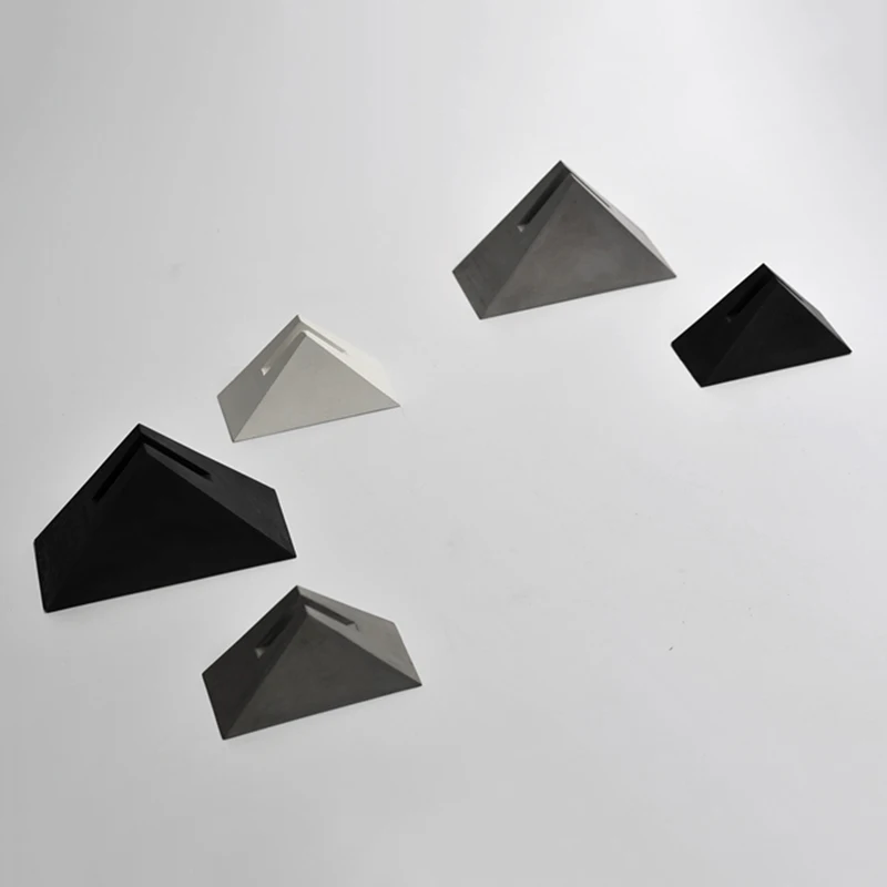 Shimizu бетонный офисный цемент визитница ручной работы Креативные украшения