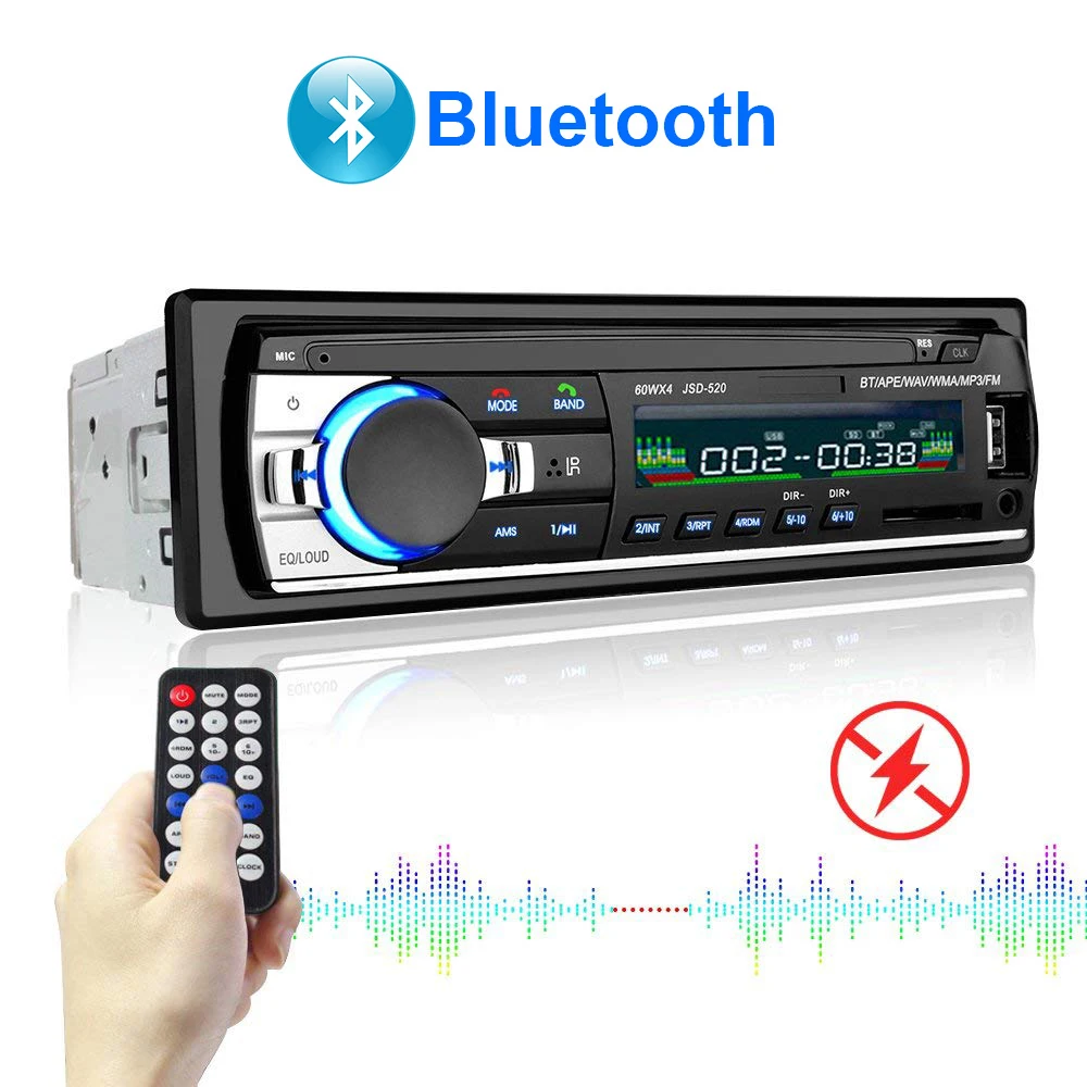 1 шт. Автомагнитола Bluetooth Handsfree для телефона для Pioneer Автомобильный мультимедийный MP3 плеер 60wx4 автоматический сабвуфер Iso электроника для авто